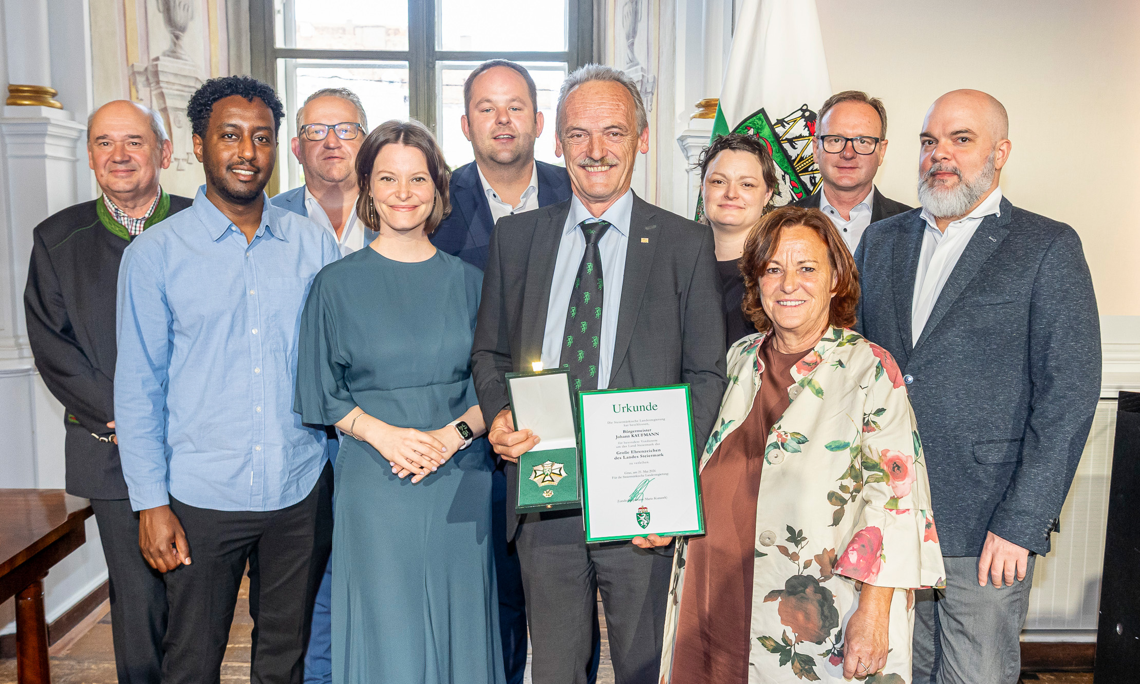Foto: (c) Land Steiermark / Fischer Begleitung Verleihung