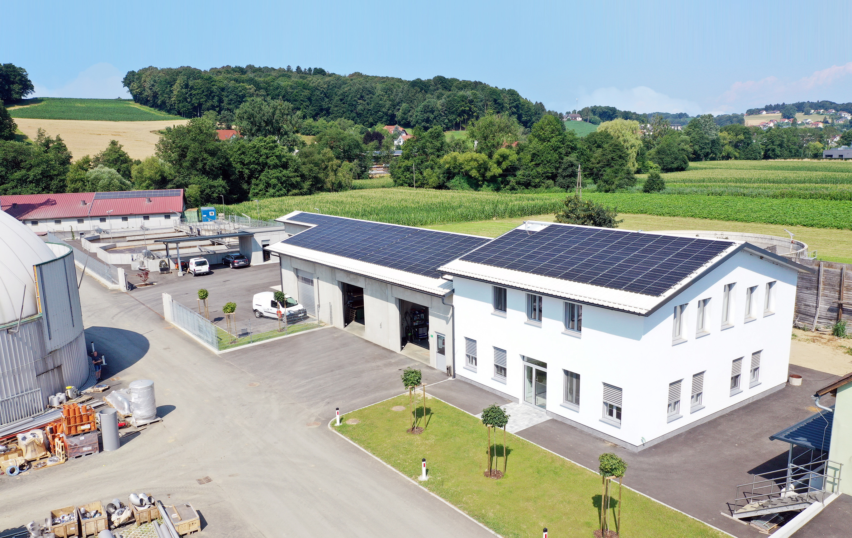 Kläranlage Ansicht 1