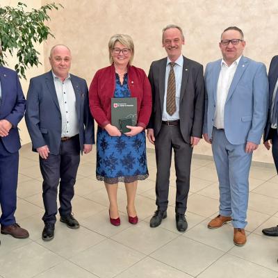 2026 Neujahrsempf Gold Hirschmann